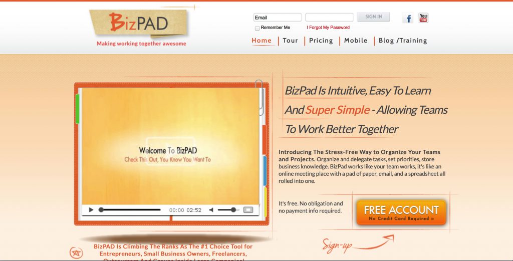 Bizpad Time Management Software