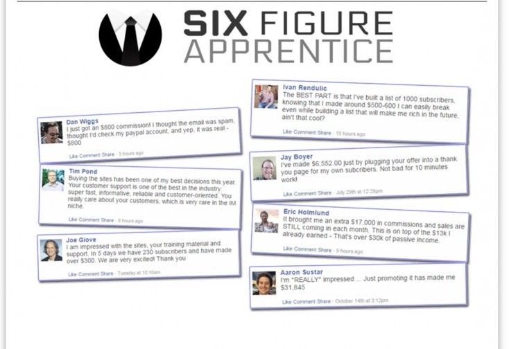 Review Of 6 Figure Apprentice Done For You Business 2019