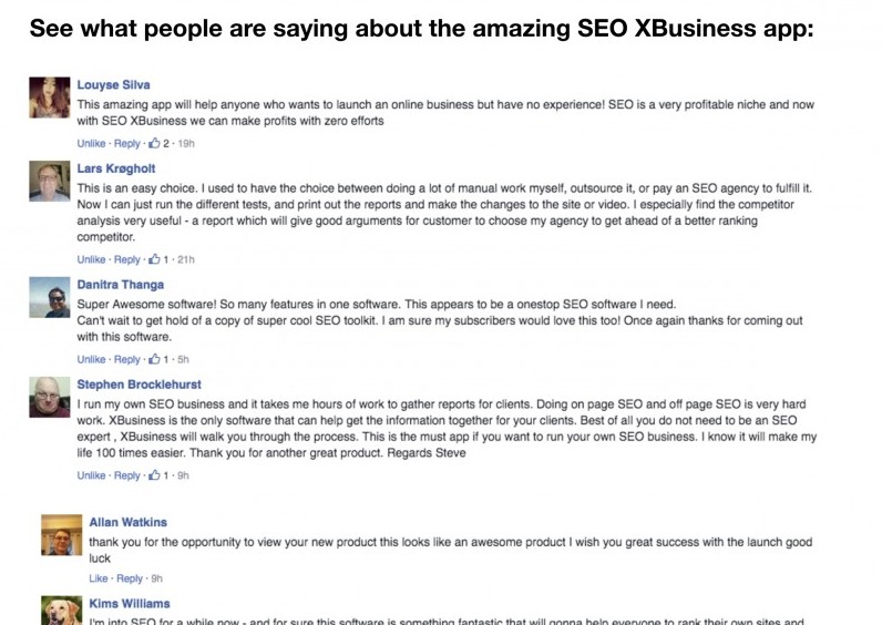 Review of SEO XBusiness App